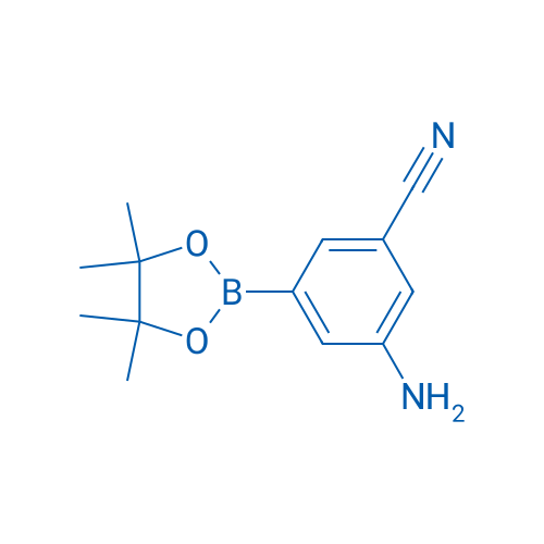 3-Amino-5-(tetramethyl-1,3,2-dioxaborolan-2-yl)benzonitrile