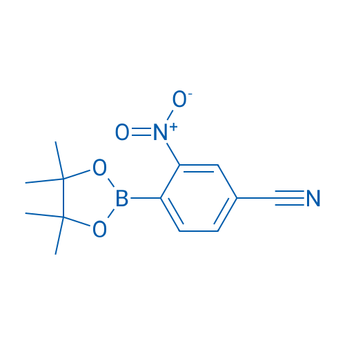 3-Nitro-4-(4,4,5,5-tetramethyl-1,3,2-dioxaborolan-2-yl)benzonitrile