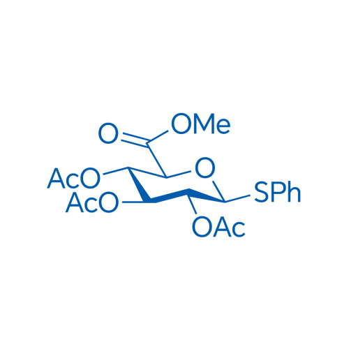 (2S,3S,4S,5R,6S)-2-(Methoxycarbonyl)-6-(phenylthio)tetrahydro-2H-pyran-3,4,5-triyl triacetate