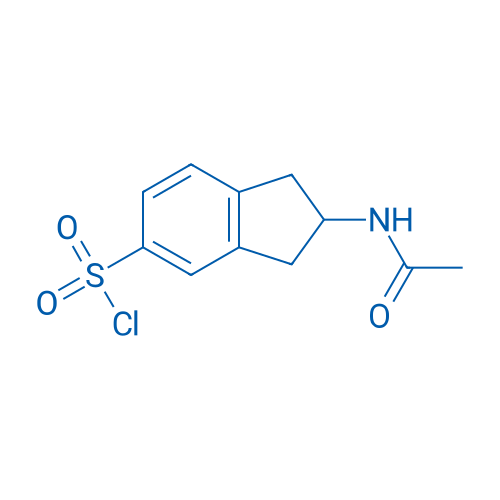 2-ACetamido-2,3-dihydro-1h-indene-5-sulfonyl chloride