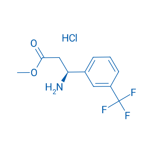 Methyl (S)-3-amino-3-(3-(trifluoromethyl)phenyl)propanoate hydrochloride