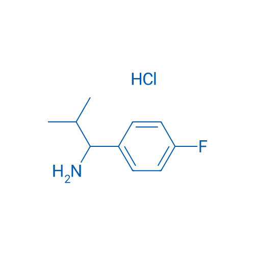 1-(4-Fluorophenyl)-2-methylpropan-1-amine hcl