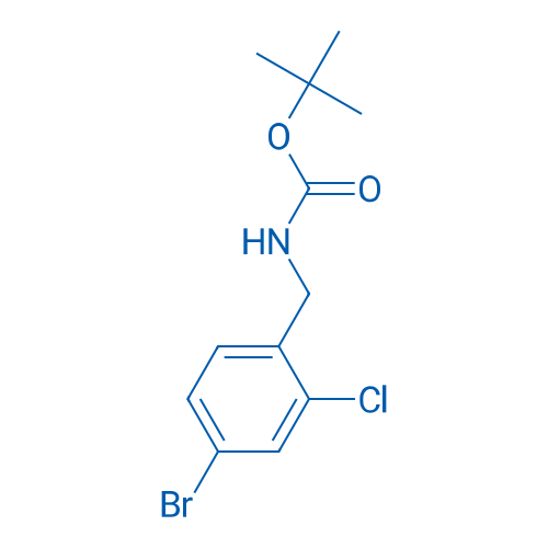 tert-Butyl 4-bromo-2-chlorobenzylcarbamate