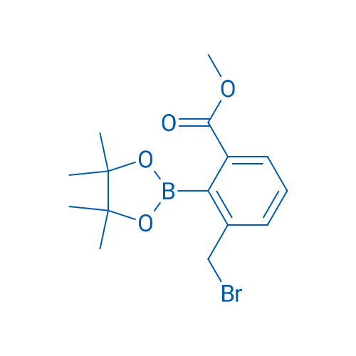 Methyl 3-(bromomethyl)-2-(4,4,5,5-tetramethyl-1,3,2-dioxaborolan-2-yl)benzoate