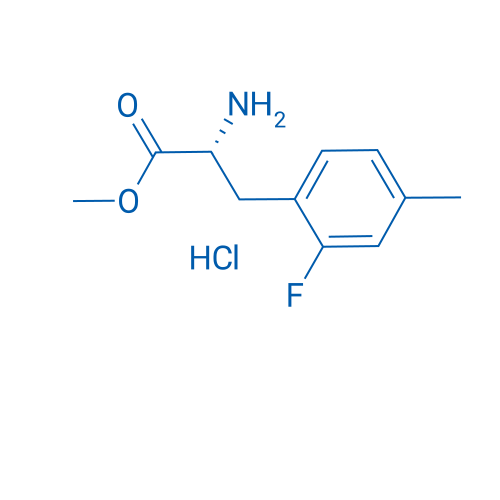 (R)-Methyl 2-amino-3-(2-fluoro-4-methylphenyl)propanoate hydrochloride