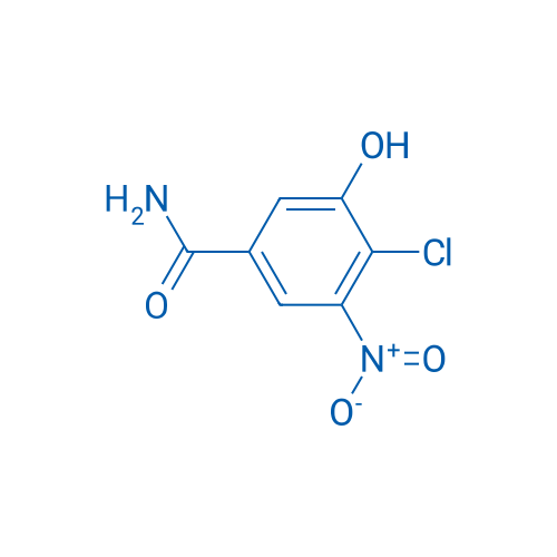4-Chloro-3-hydroxy-5-nitrobenzamide