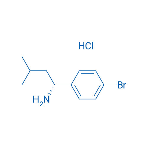 (R)-1-(4-Bromophenyl)-3-methylbutan-1-amine hydrochloride