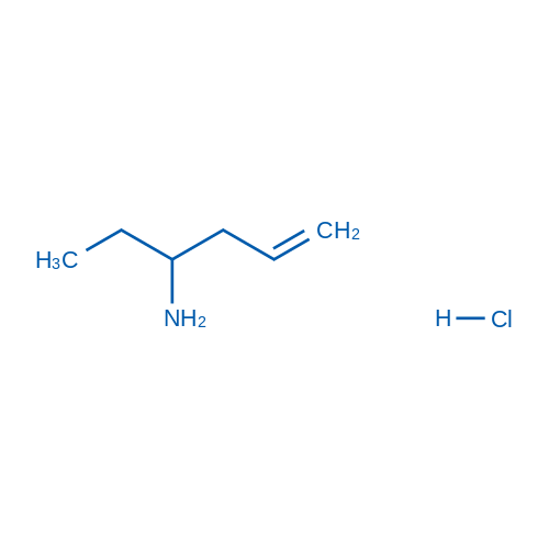 Hex-5-en-3-amine hydrochloride