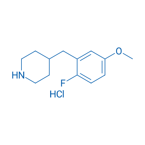4-(2-Fluoro-5-methoxybenzyl)piperidine hydrochloride