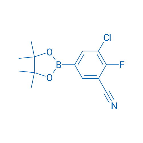 3-Chloro-2-fluoro-5-(4,4,5,5-tetramethyl-1,3,2-dioxaborolan-2-yl)benzonitrile