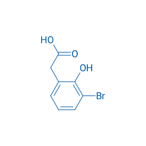 2-(3-Bromo-2-hydroxyphenyl)acetic acid
