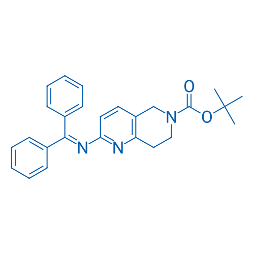 tert-Butyl 2-(diphenylmethyleneamino)-7,8-dihydro-1,6-naphthyridine-6(5H)-carboxylate