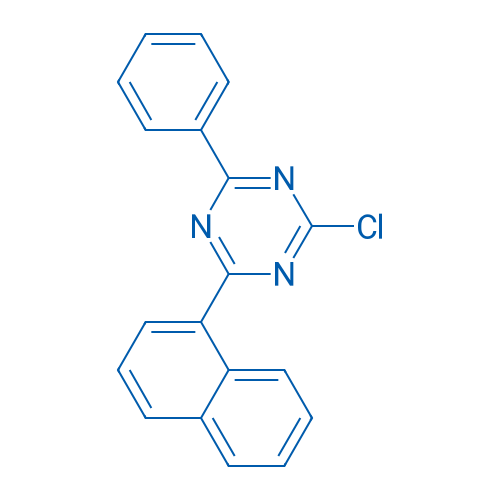 2-Chloro-4-(naphthalen-1-yl)-6-phenyl-1,3,5-triazine