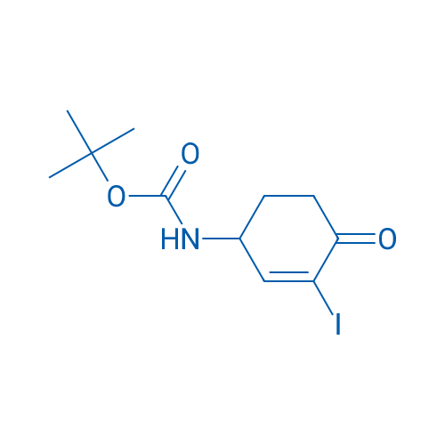 tert-Butyl (3-iodo-4-oxocyclohex-2-en-1-yl)carbamate