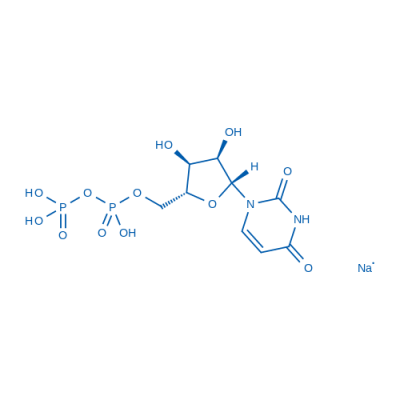 ((2R,3S,4R,5R)-5-(2,4-Dioxo-3,4-dihydropyrimidin-1(2H)-yl)-3,4-dihydroxytetrahydrofuran-2-yl)methyl trihydrogen diphosphate xsodium salt