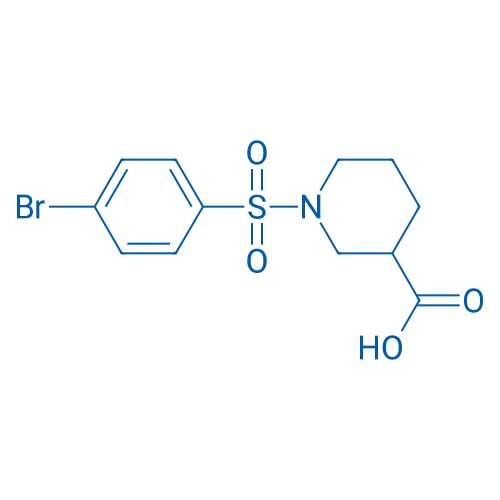 1-(4-Bromobenzenesulfonyl)piperidine-3-carboxylic acid