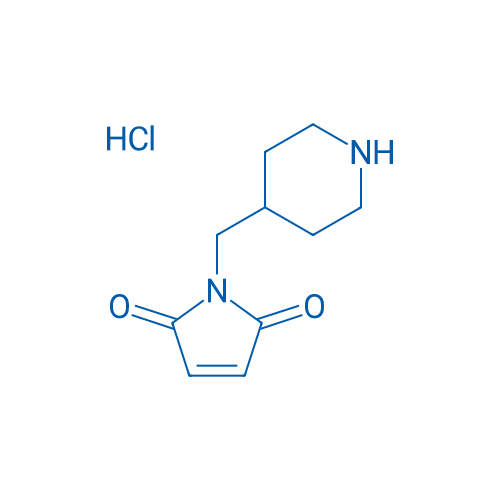 1-(Piperidin-4-ylmethyl)-2,5-dihydro-1H-pyrrole-2,5-dione hydrochloride