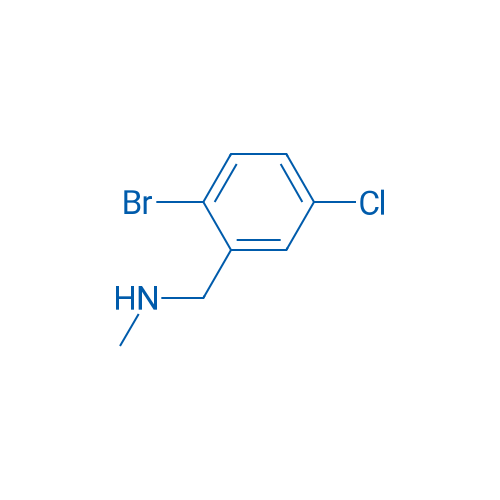 1-(2-Bromo-5-chlorophenyl)-N-methylmethanamine