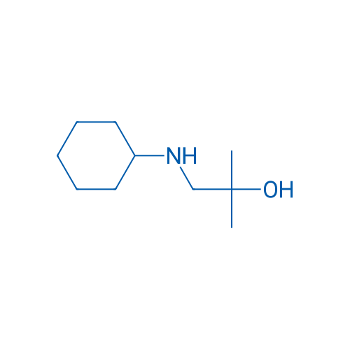 1-(Cyclohexylamino)-2-methylpropan-2-ol