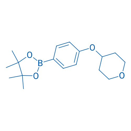 4,4,5,5-Tetramethyl-2-(4-((tetrahydro-2H-pyran-4-yl)oxy)phenyl)-1,3,2-dioxaborolane