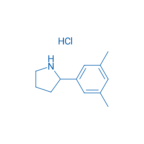 2-(3,5-Dimethylphenyl)pyrrolidine hydrochloride