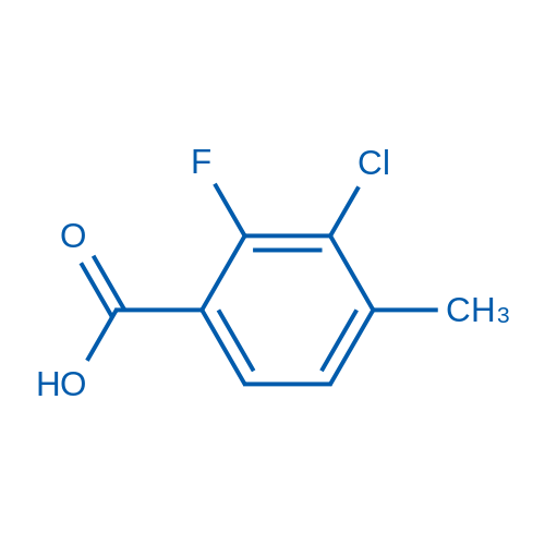 3-Chloro-2-fluoro-4-methylbenzoic acid