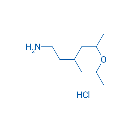 2-(2,6-Dimethyltetrahydro-2H-pyran-4-yl)ethan-1-amine hydrochloride