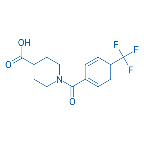 1-[4-(Trifluoromethyl)benzoyl]piperidine-4-carboxylic acid