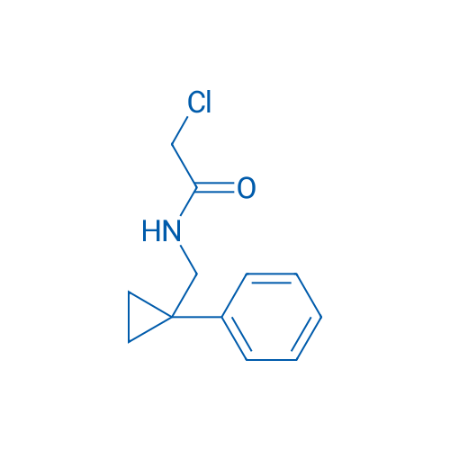 2-Chloro-N-[(1-phenylcyclopropyl)methyl]acetamide