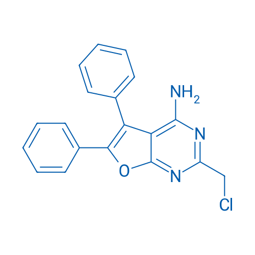 2-(Chloromethyl)-5,6-diphenylfuro[2,3-d]pyrimidin-4-amine